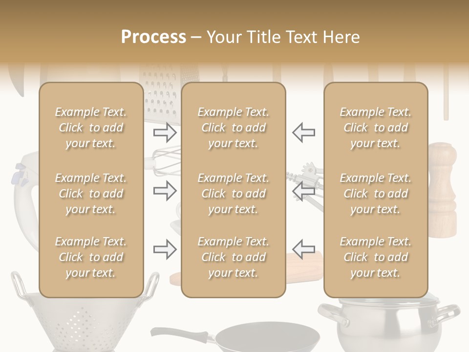 Culinary Set Pan PowerPoint Template