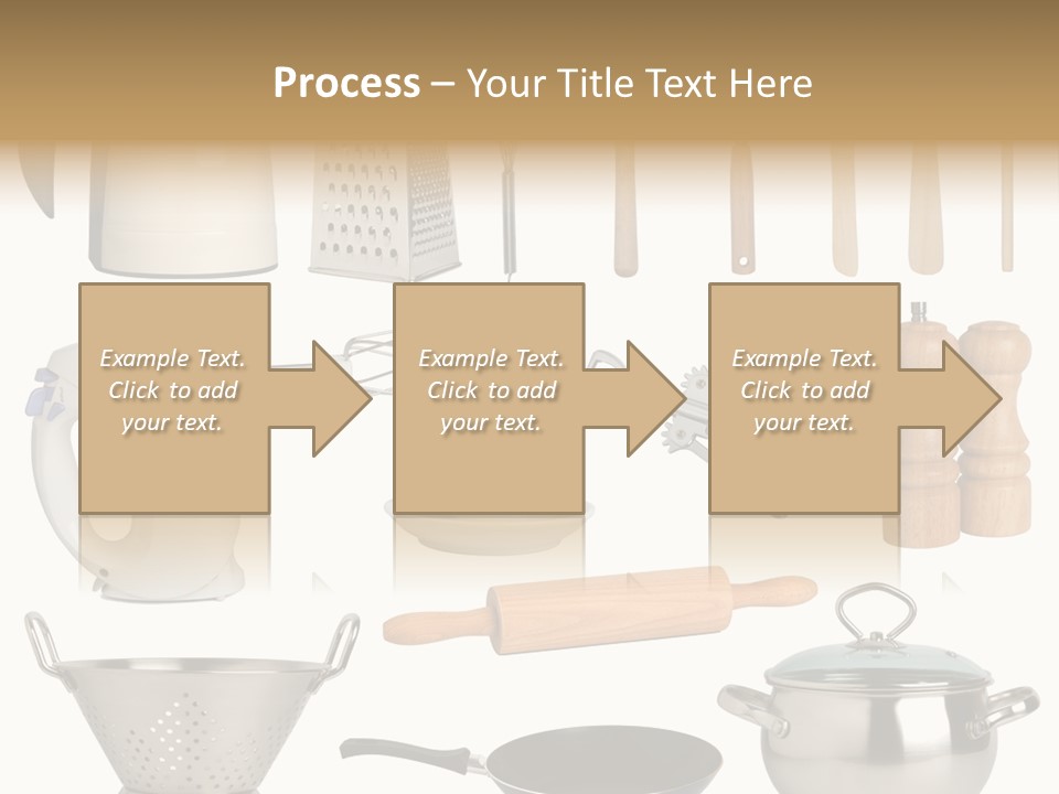 Culinary Set Pan PowerPoint Template