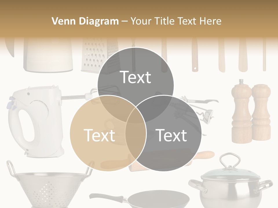 Culinary Set Pan PowerPoint Template