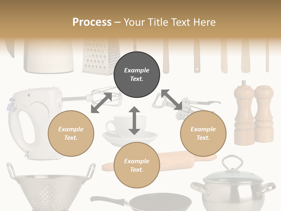 Culinary Set Pan PowerPoint Template