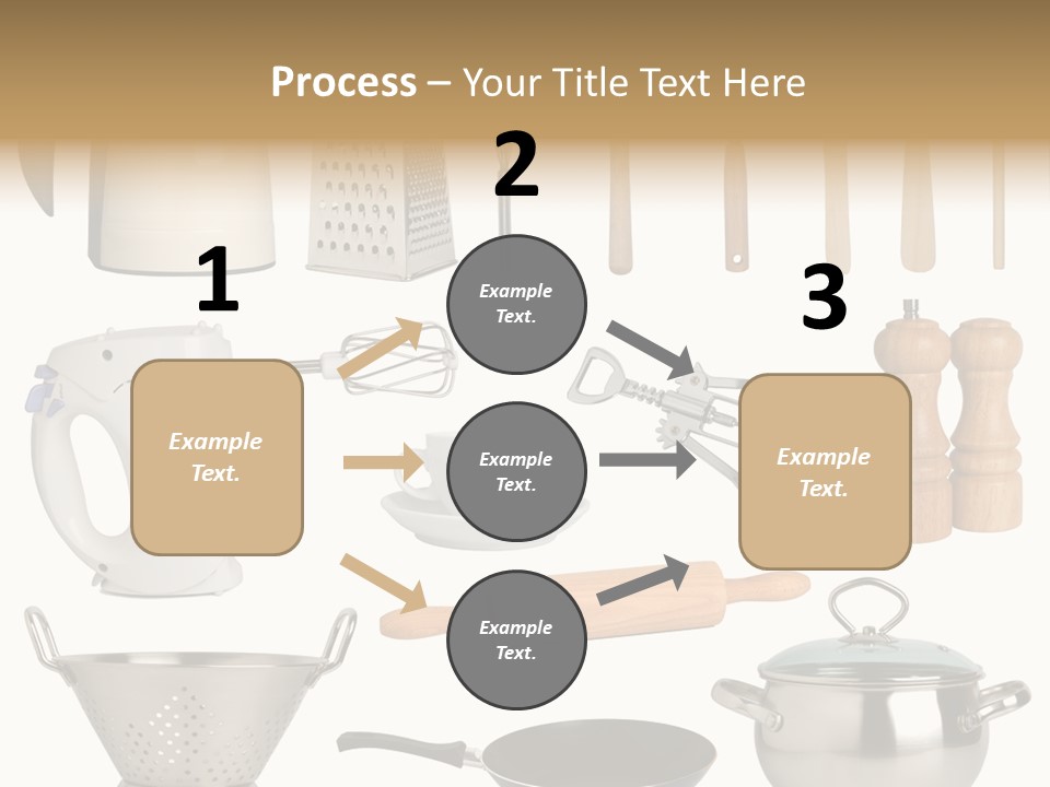 Culinary Set Pan PowerPoint Template