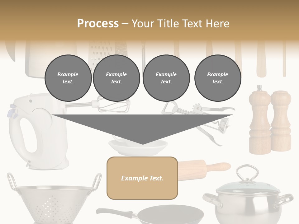 Culinary Set Pan PowerPoint Template