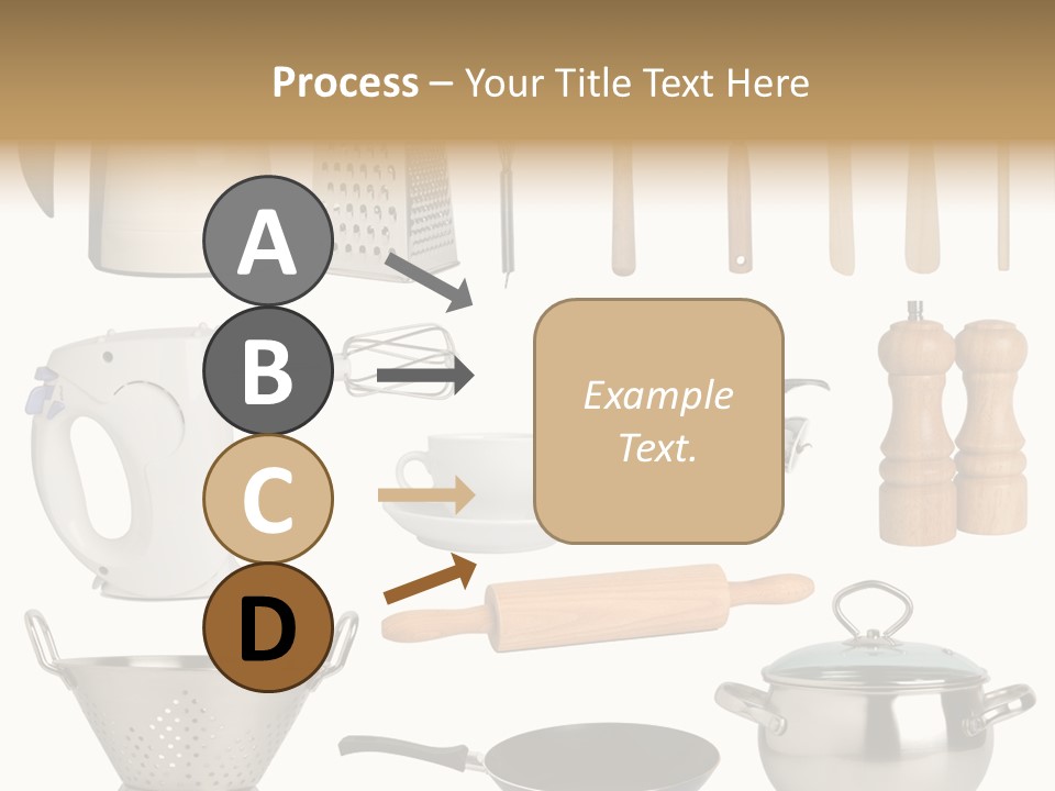 Culinary Set Pan PowerPoint Template