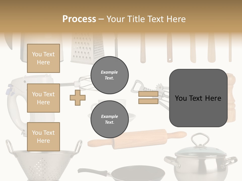 Culinary Set Pan PowerPoint Template