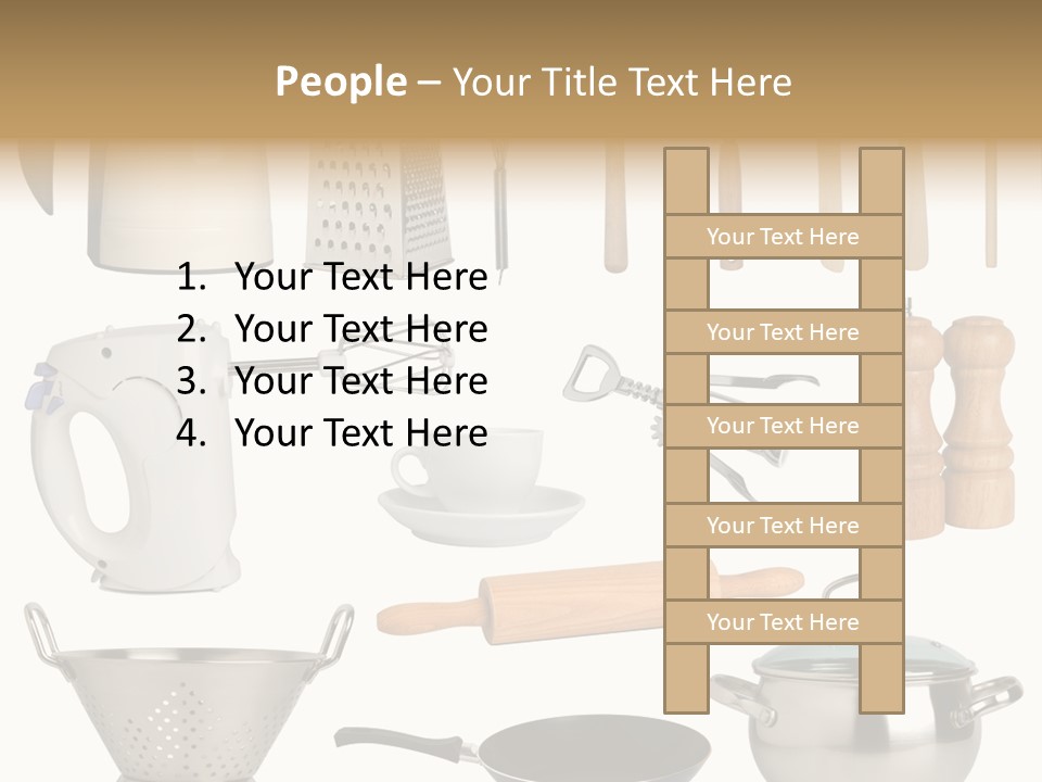 Culinary Set Pan PowerPoint Template