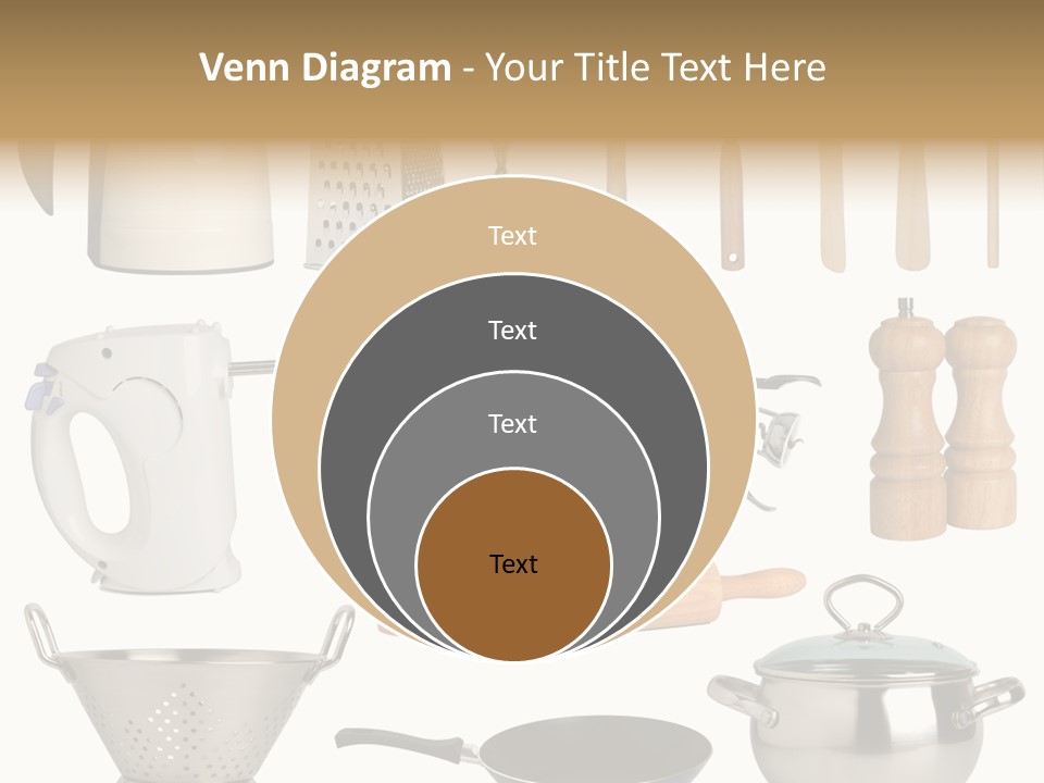 Culinary Set Pan PowerPoint Template