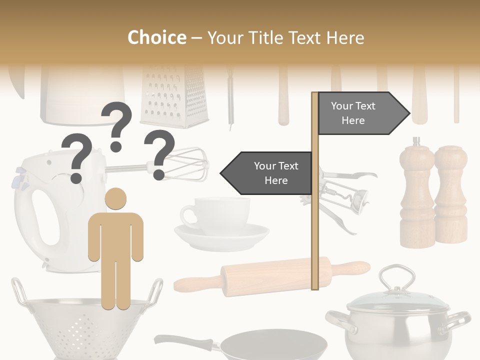 Culinary Set Pan PowerPoint Template
