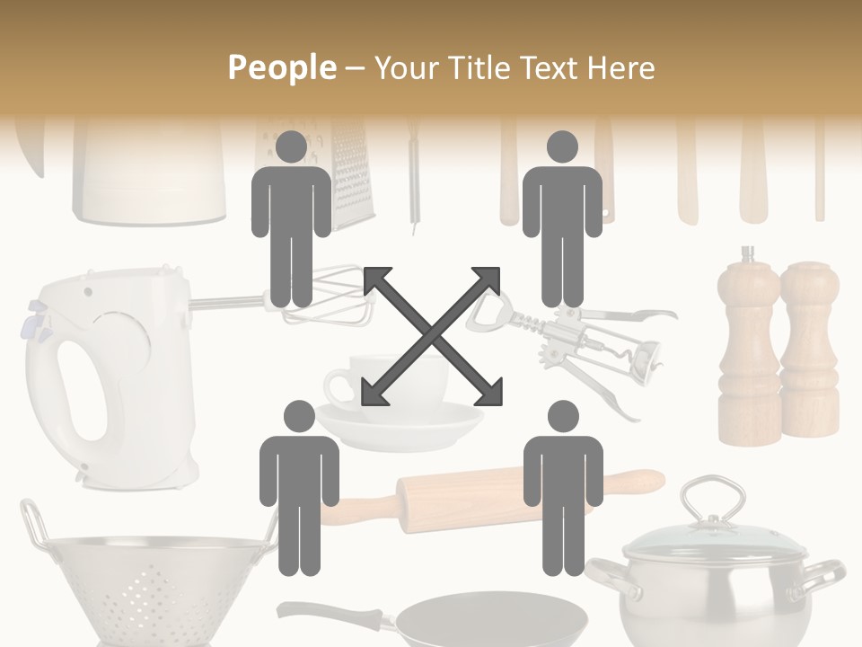 Culinary Set Pan PowerPoint Template