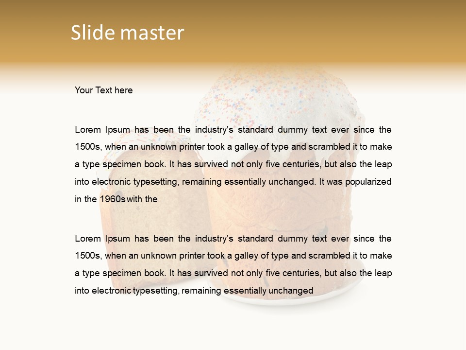 Orthodox Image Cut PowerPoint Template