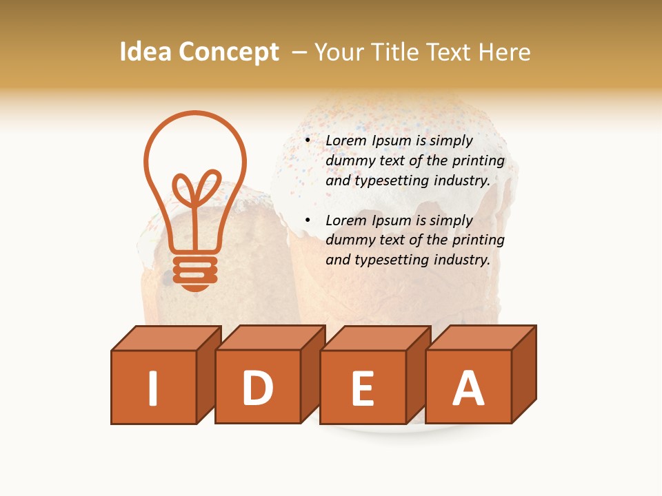 Orthodox Image Cut PowerPoint Template