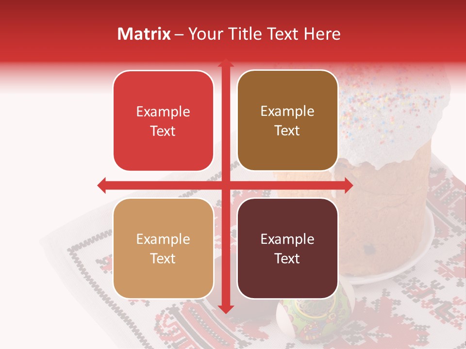 Celebration Ornament Egg PowerPoint Template