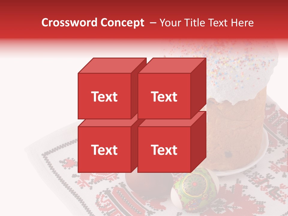 Celebration Ornament Egg PowerPoint Template