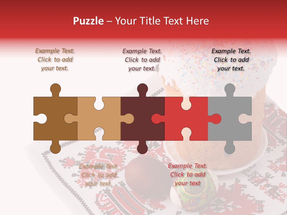 Celebration Ornament Egg PowerPoint Template