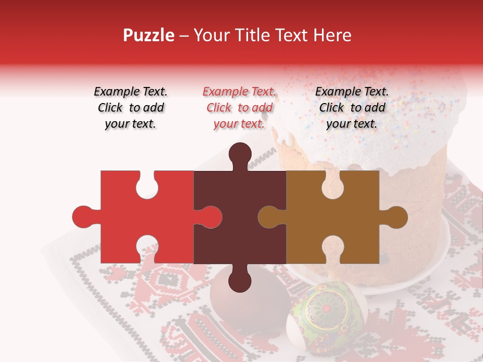 Celebration Ornament Egg PowerPoint Template