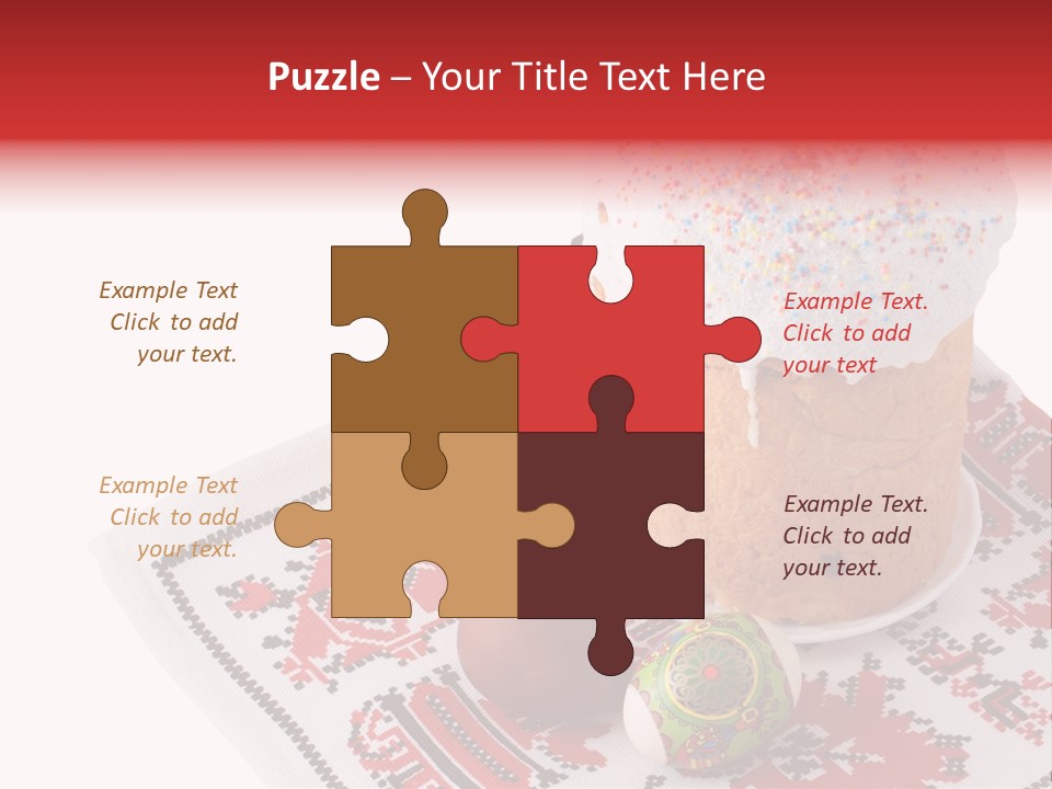 Celebration Ornament Egg PowerPoint Template