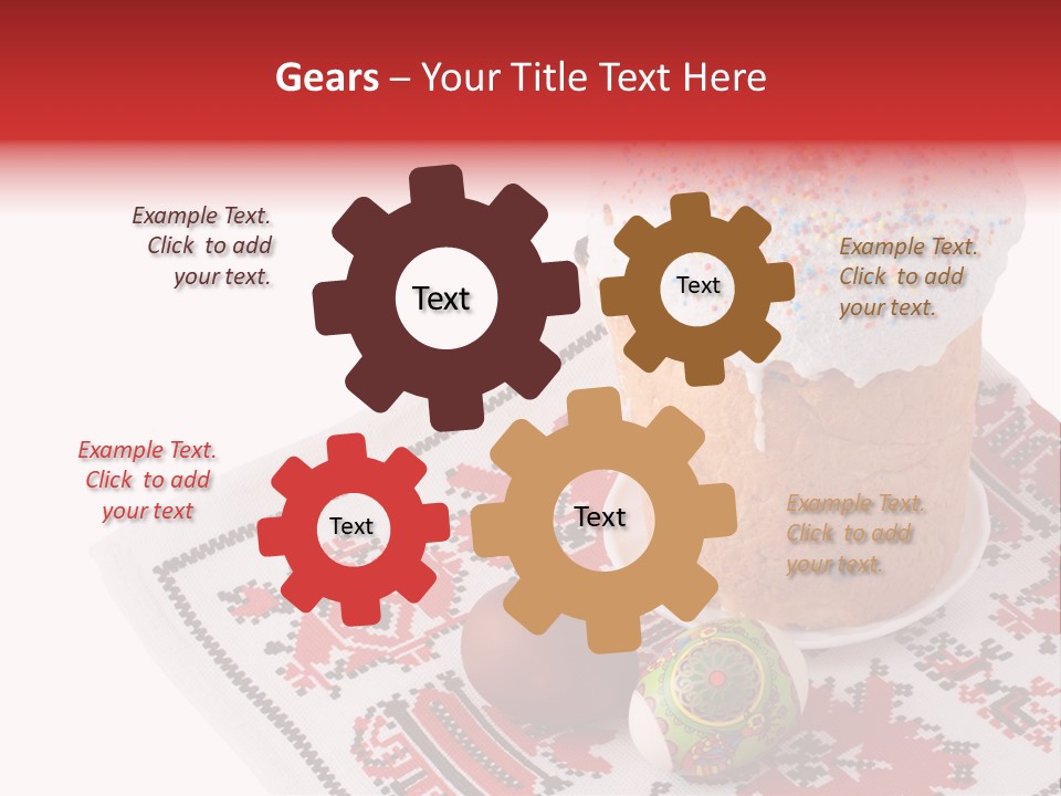 Celebration Ornament Egg PowerPoint Template