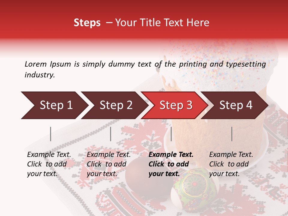 Celebration Ornament Egg PowerPoint Template