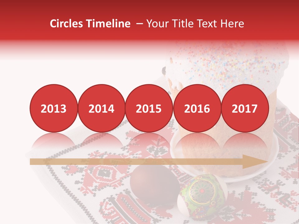 Celebration Ornament Egg PowerPoint Template