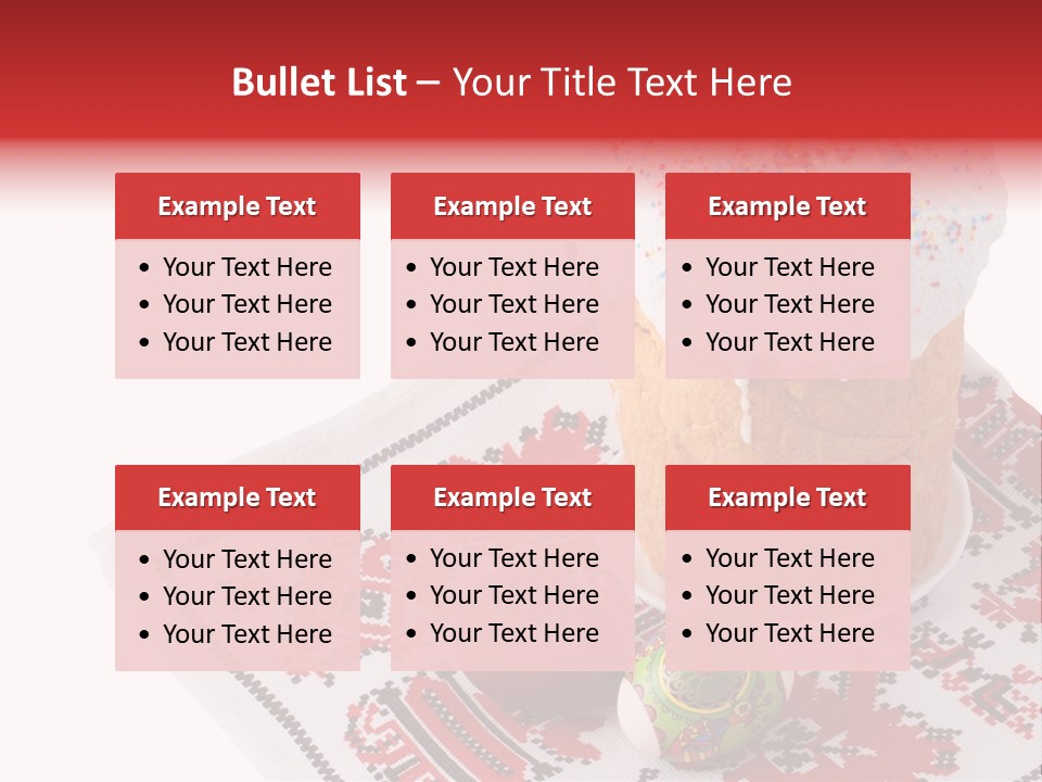 Celebration Ornament Egg PowerPoint Template