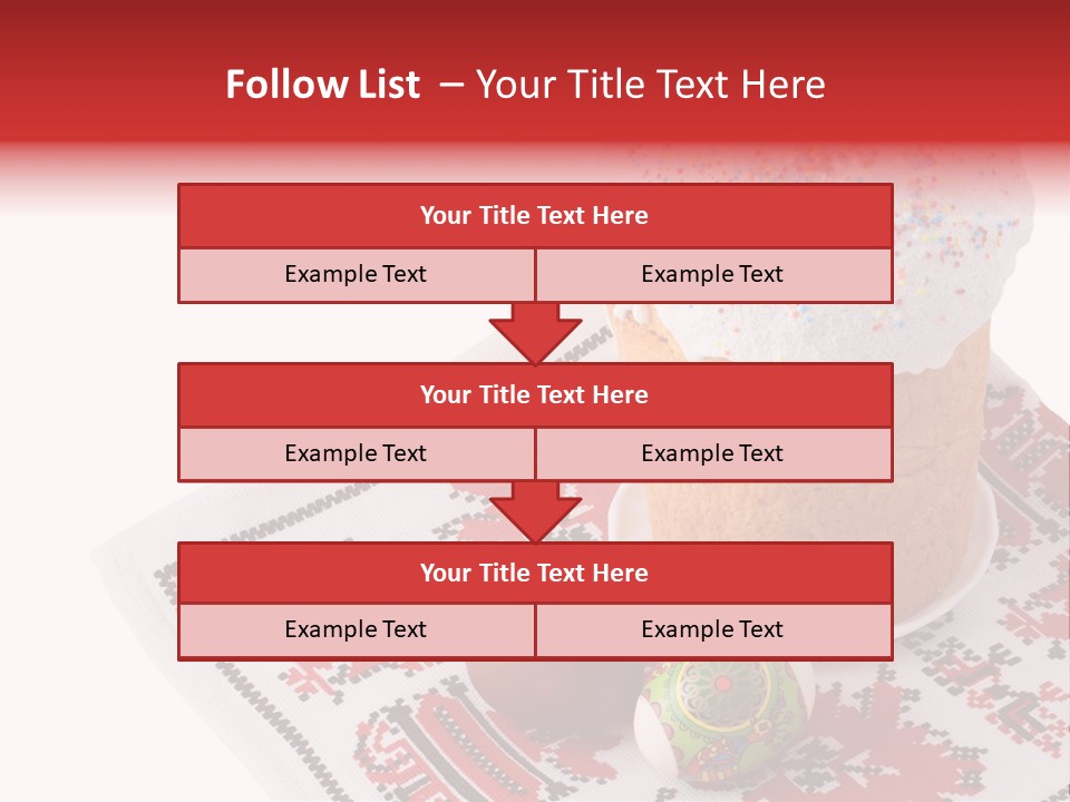 Celebration Ornament Egg PowerPoint Template