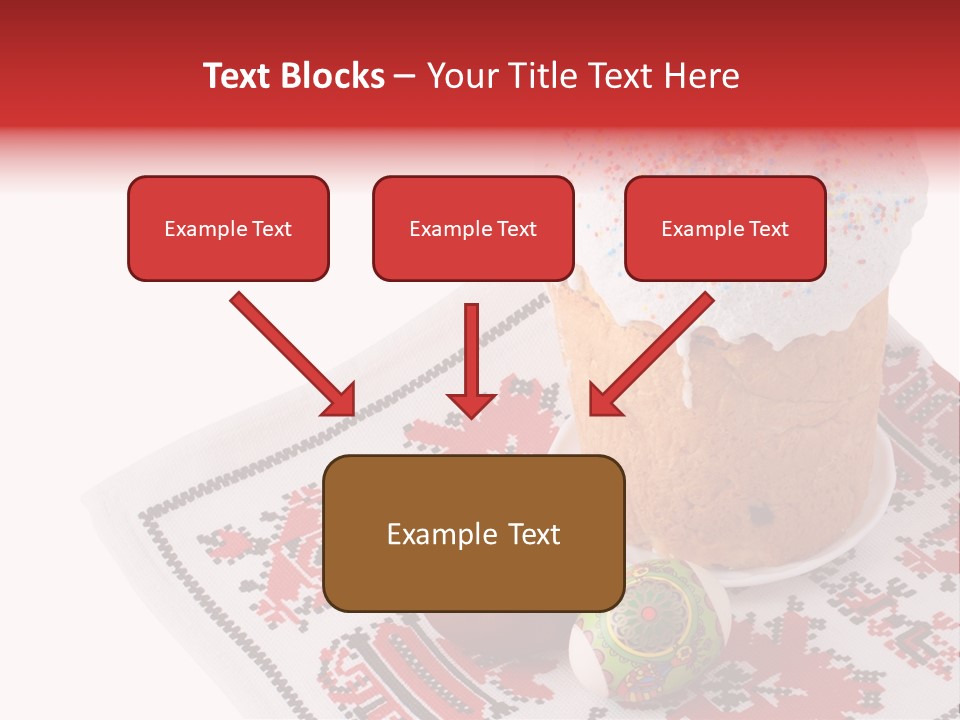 Celebration Ornament Egg PowerPoint Template