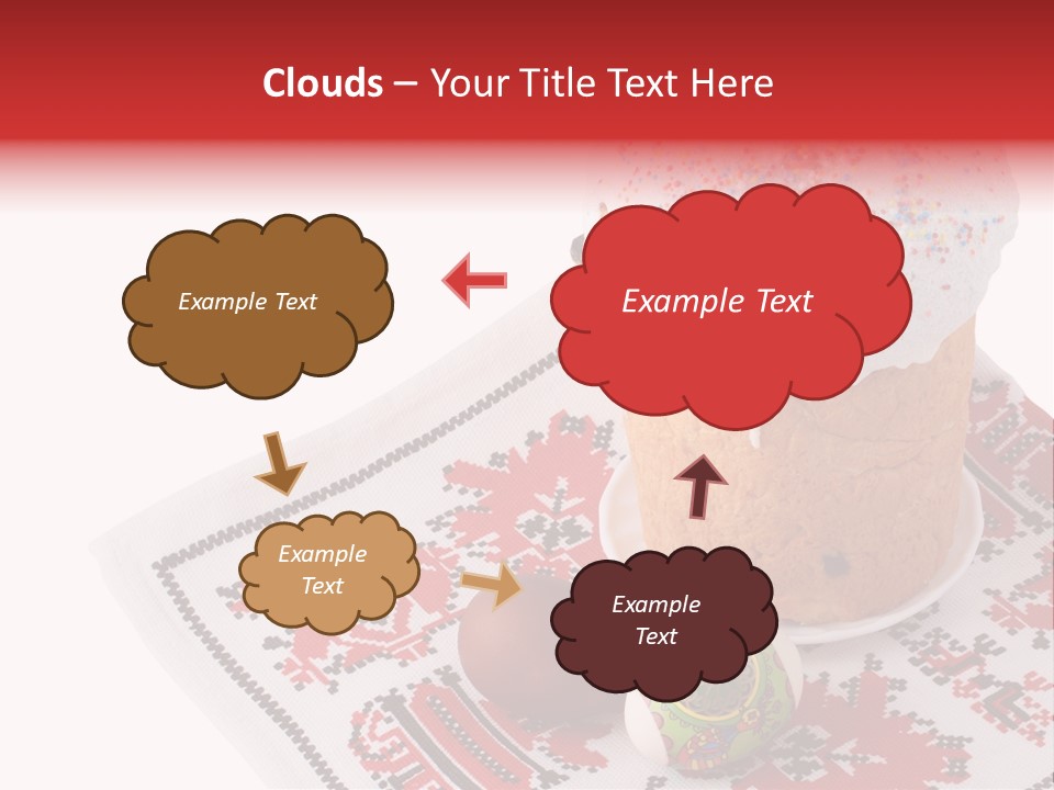 Celebration Ornament Egg PowerPoint Template