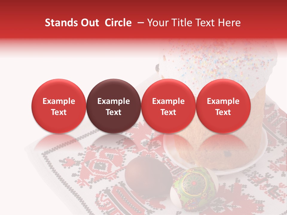 Celebration Ornament Egg PowerPoint Template