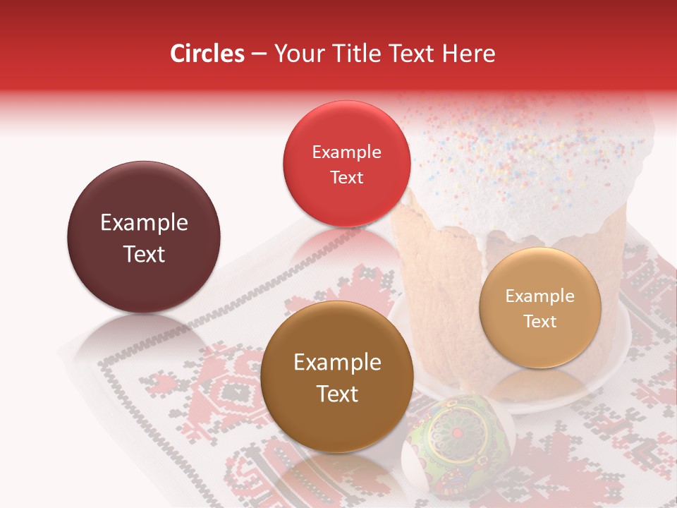 Celebration Ornament Egg PowerPoint Template