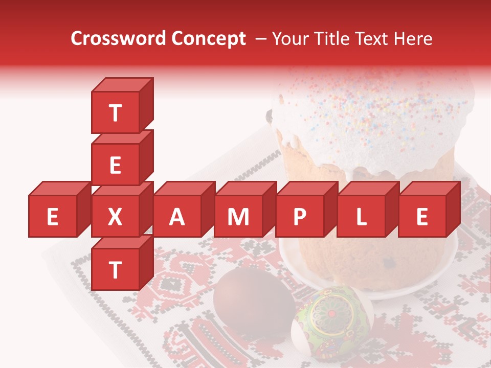 Celebration Ornament Egg PowerPoint Template