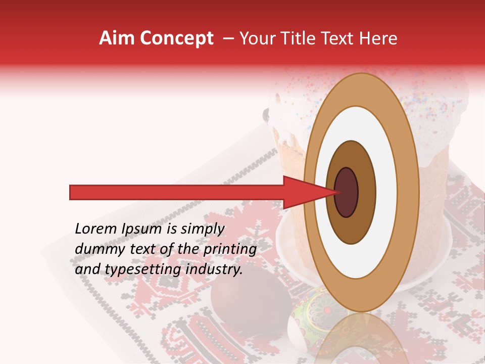 Celebration Ornament Egg PowerPoint Template