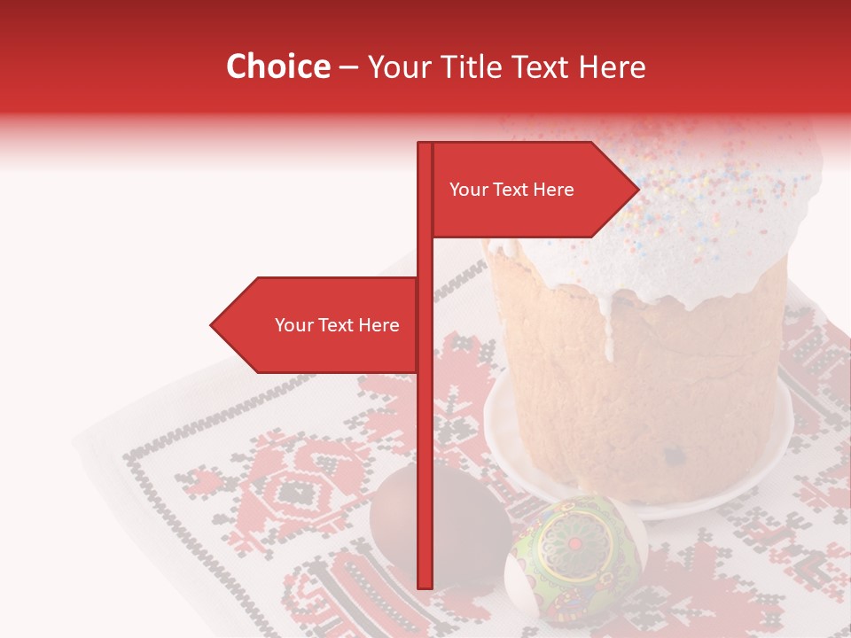 Celebration Ornament Egg PowerPoint Template