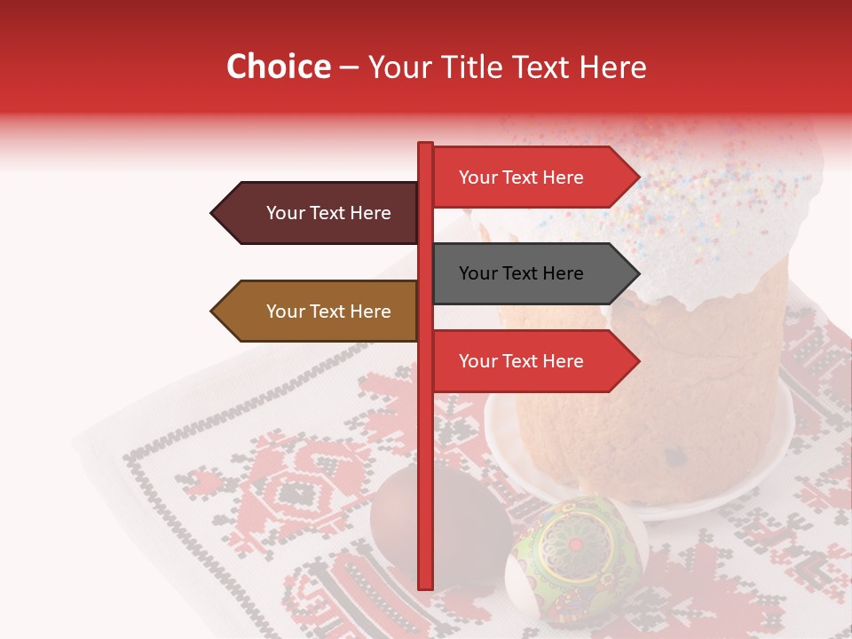 Celebration Ornament Egg PowerPoint Template