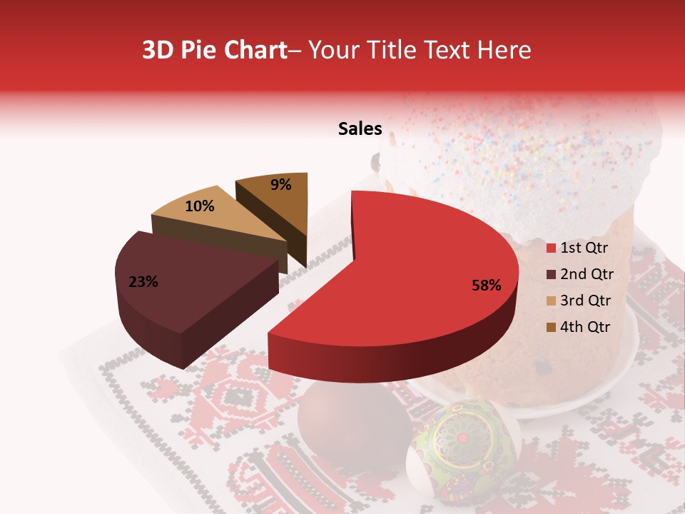 Celebration Ornament Egg PowerPoint Template