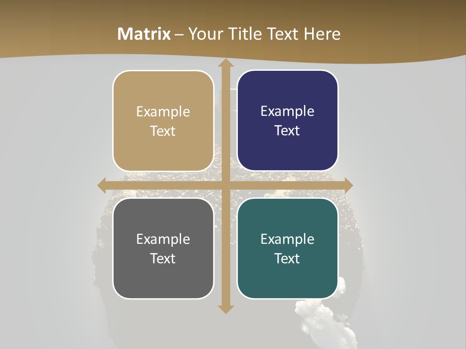 Air Stone Shadow PowerPoint Template