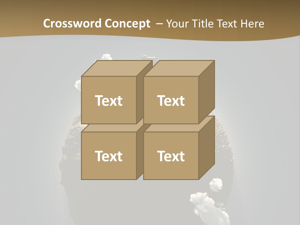 Air Stone Shadow PowerPoint Template