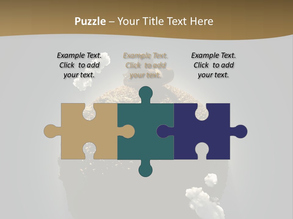 Air Stone Shadow PowerPoint Template