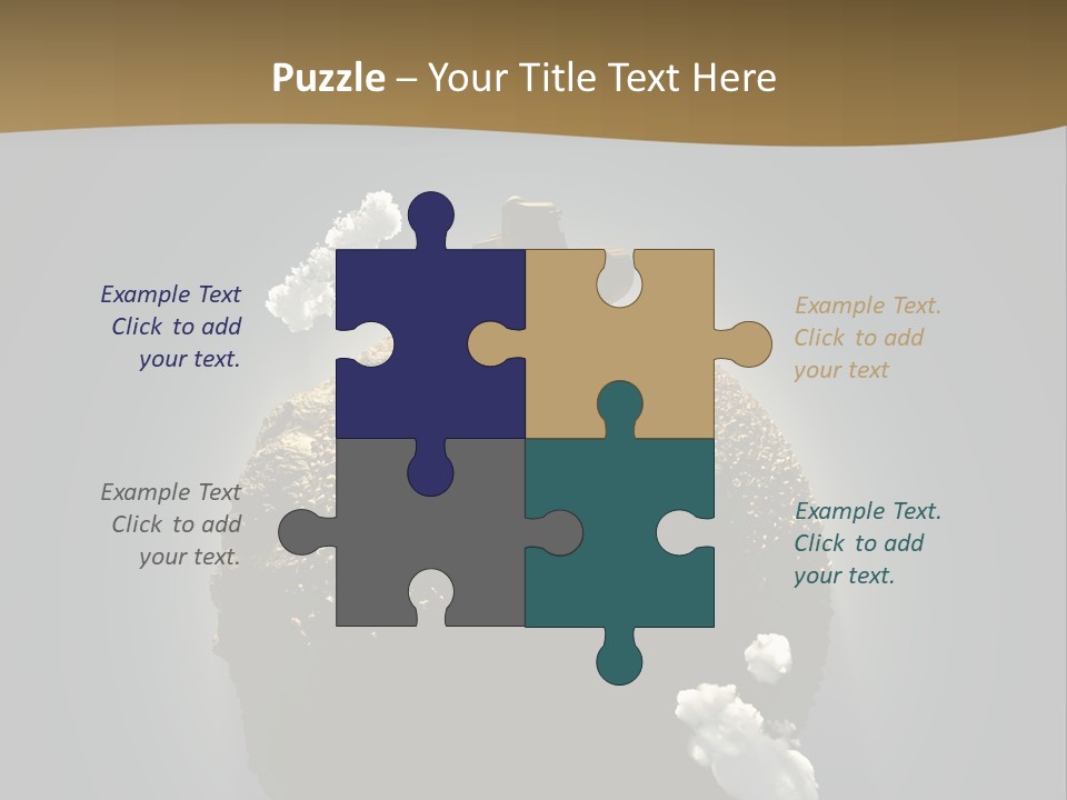 Air Stone Shadow PowerPoint Template