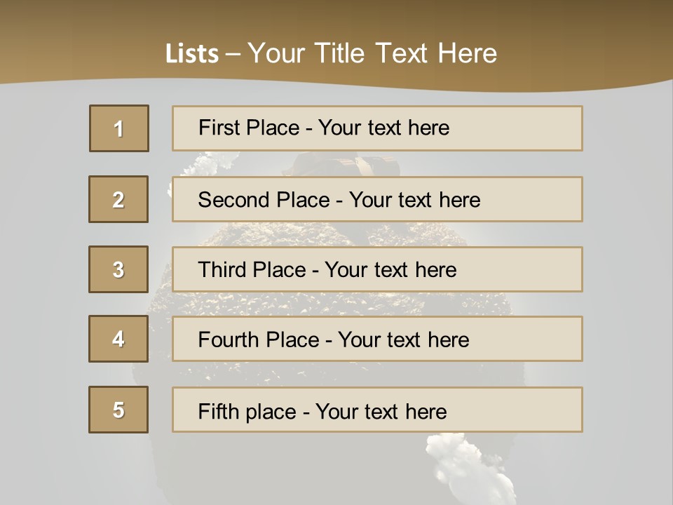 Air Stone Shadow PowerPoint Template