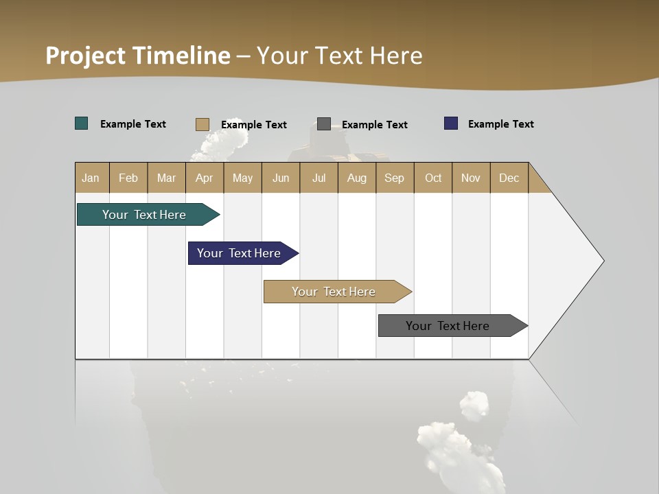 Air Stone Shadow PowerPoint Template