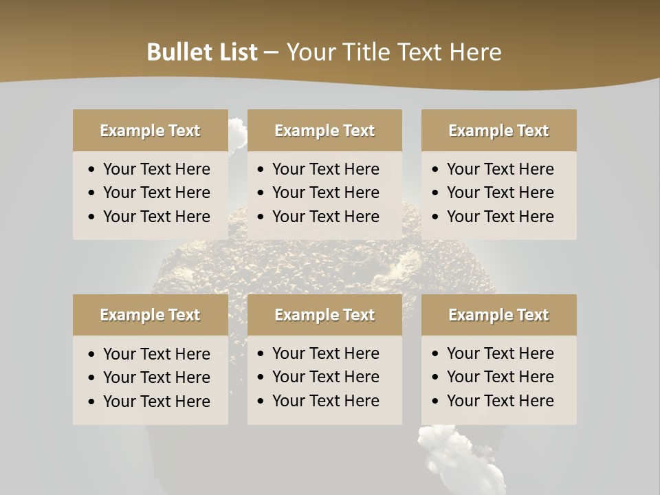 Air Stone Shadow PowerPoint Template