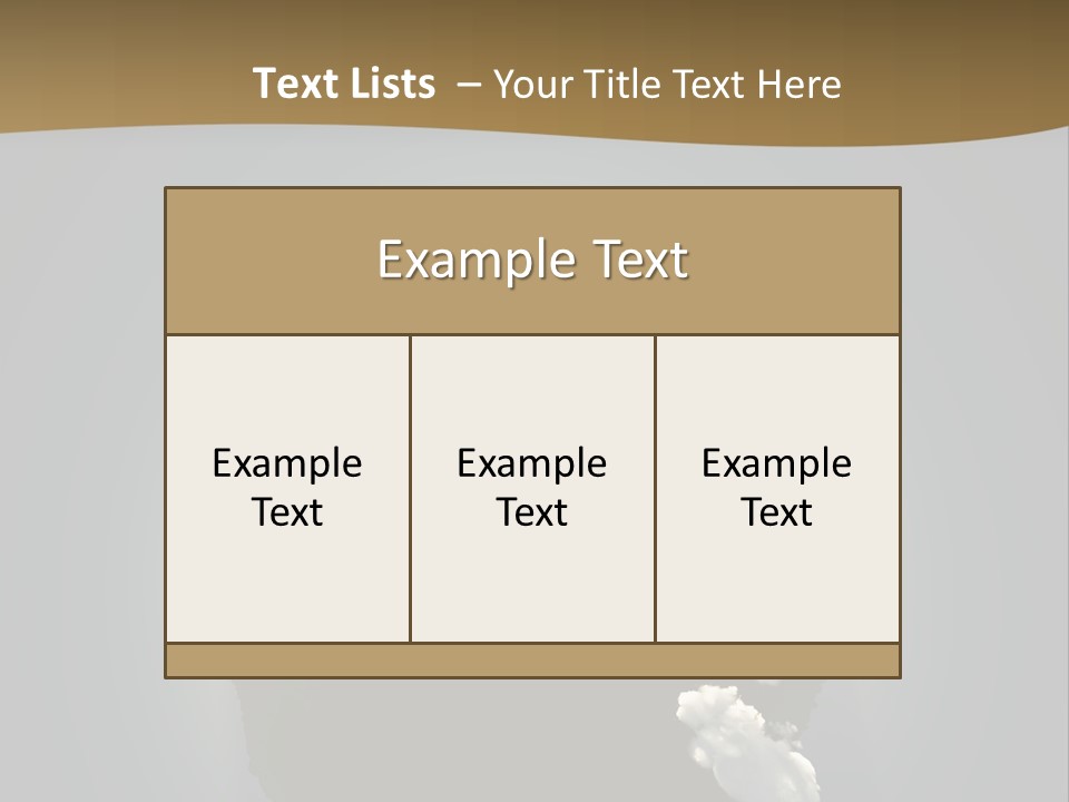 Air Stone Shadow PowerPoint Template