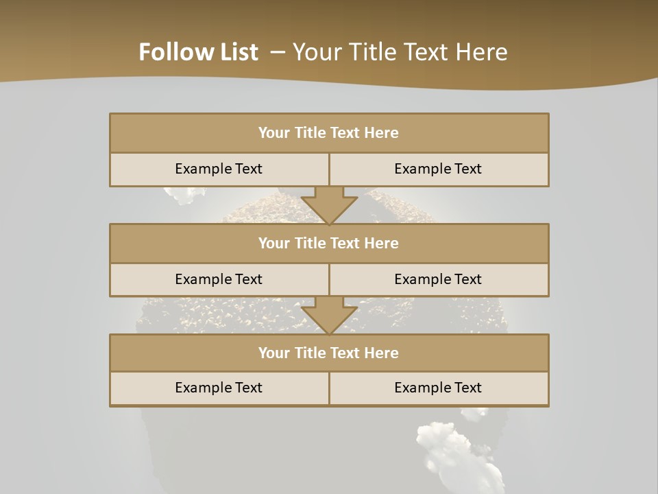 Air Stone Shadow PowerPoint Template