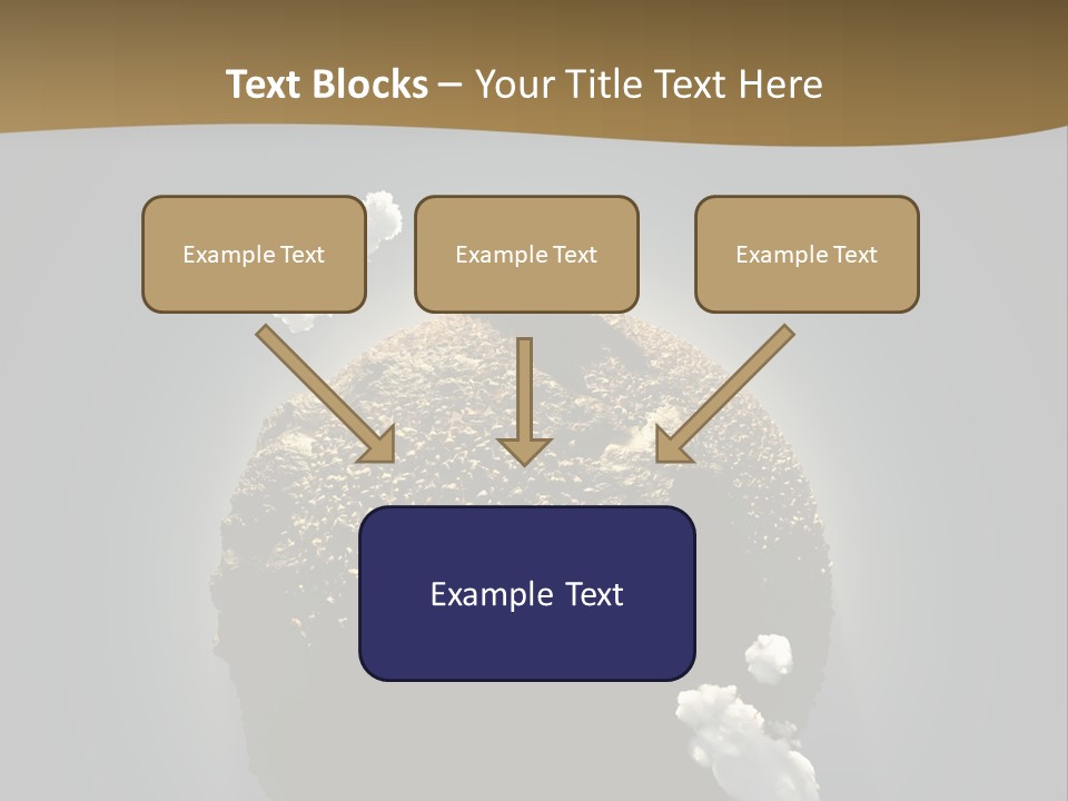 Air Stone Shadow PowerPoint Template