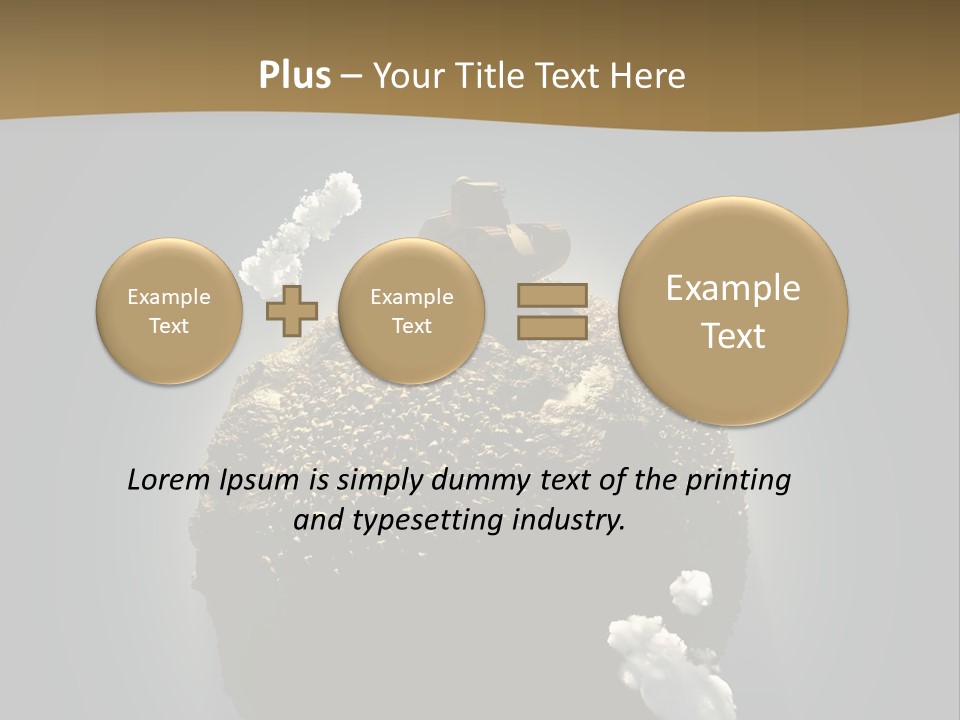 Air Stone Shadow PowerPoint Template
