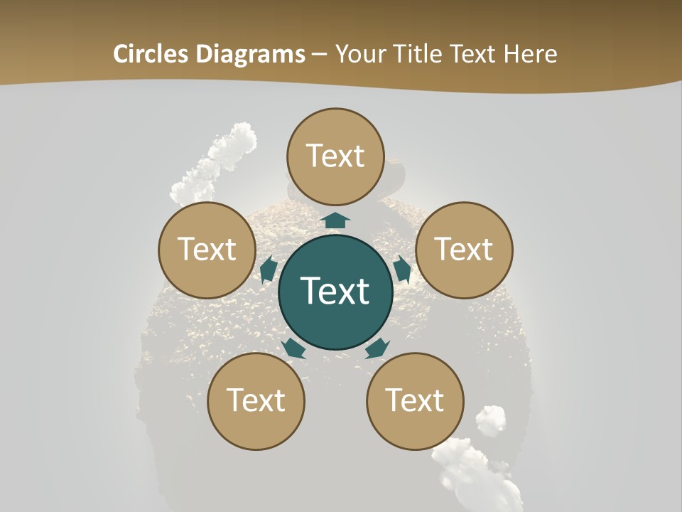 Air Stone Shadow PowerPoint Template