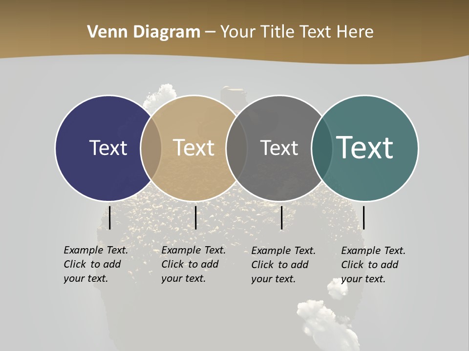 Air Stone Shadow PowerPoint Template