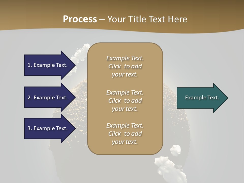 Air Stone Shadow PowerPoint Template