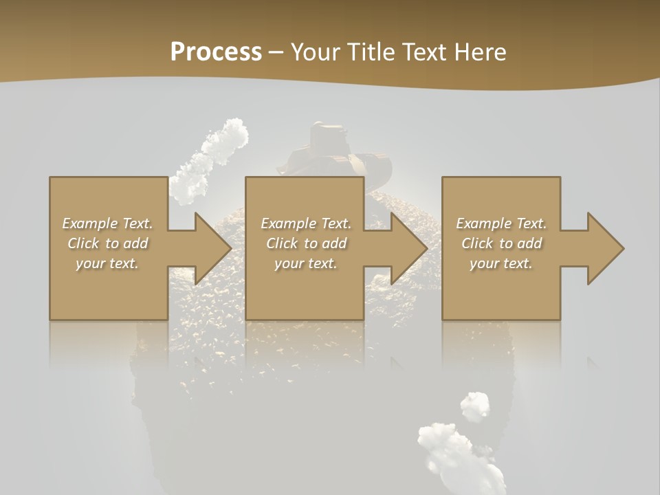 Air Stone Shadow PowerPoint Template
