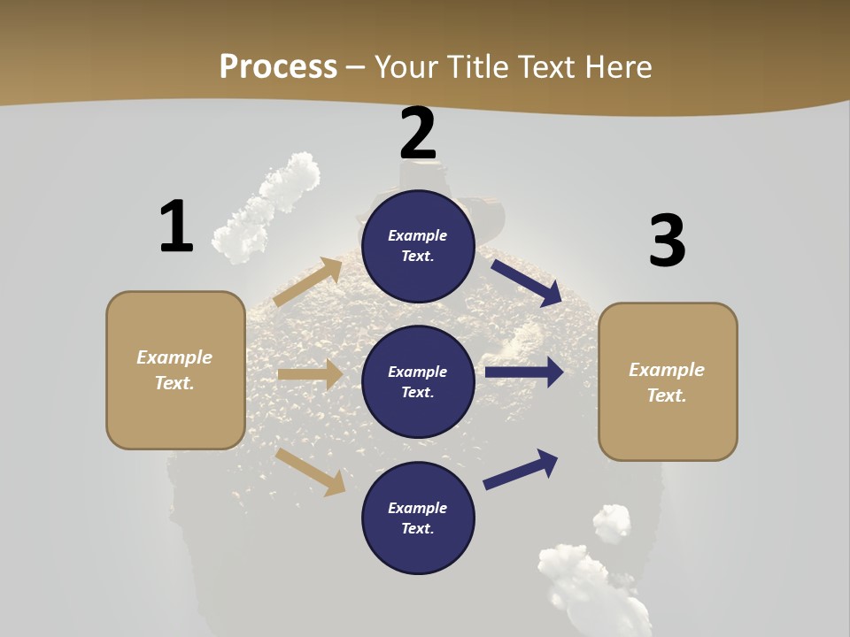 Air Stone Shadow PowerPoint Template