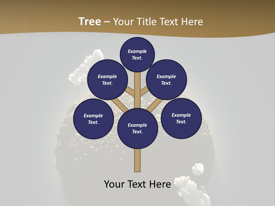 Air Stone Shadow PowerPoint Template